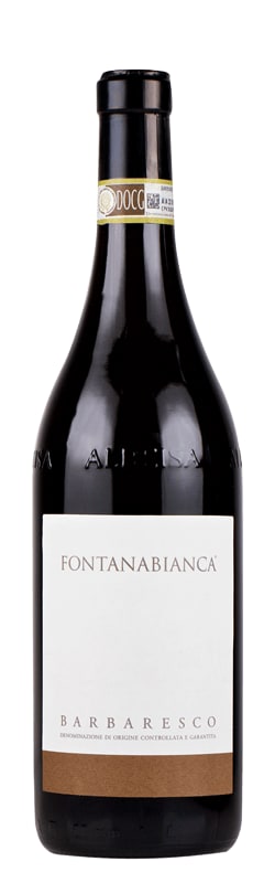 Fontanabianca Barbaresco 2021 Front Bottle Shot
