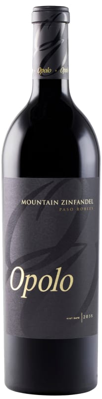 Opolo Mountain Zinfandel 2018 Front Bottle Shot