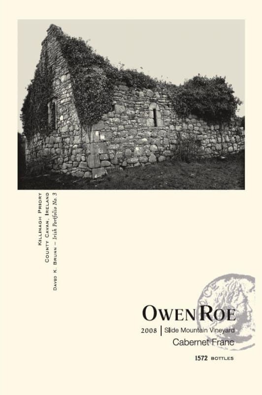 Owen Roe Slide Mountain Cabernet Franc 2008 Front Label