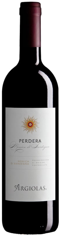 Argiolas Perdera 2016 Front Bottle Shot