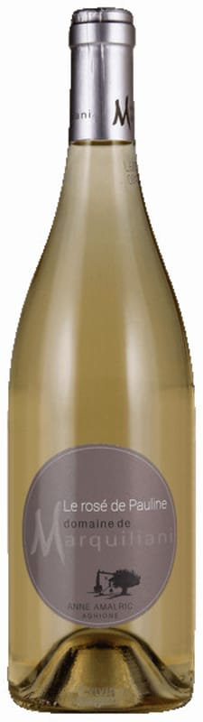 Marquiliani Vin de Corse Rose de Pauline 2018 Front Bottle Shot