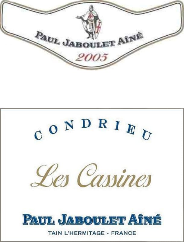 Jaboulet Condrieu Les Cassines 2005 Front Label