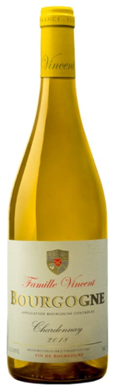 Famille Vincent Bourgogne Blanc 2018 Front Bottle Shot