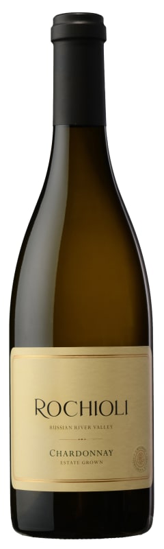 Rochioli Estate Chardonnay 2024 Front Bottle Shot