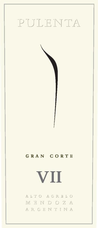 Pulenta VII Gran Corte 2008 Front Label