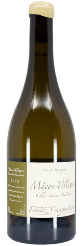 Domaine Frantz Chagnoleau Macon-Villages Clos Saint-Pancras 2024 Front Bottle Shot