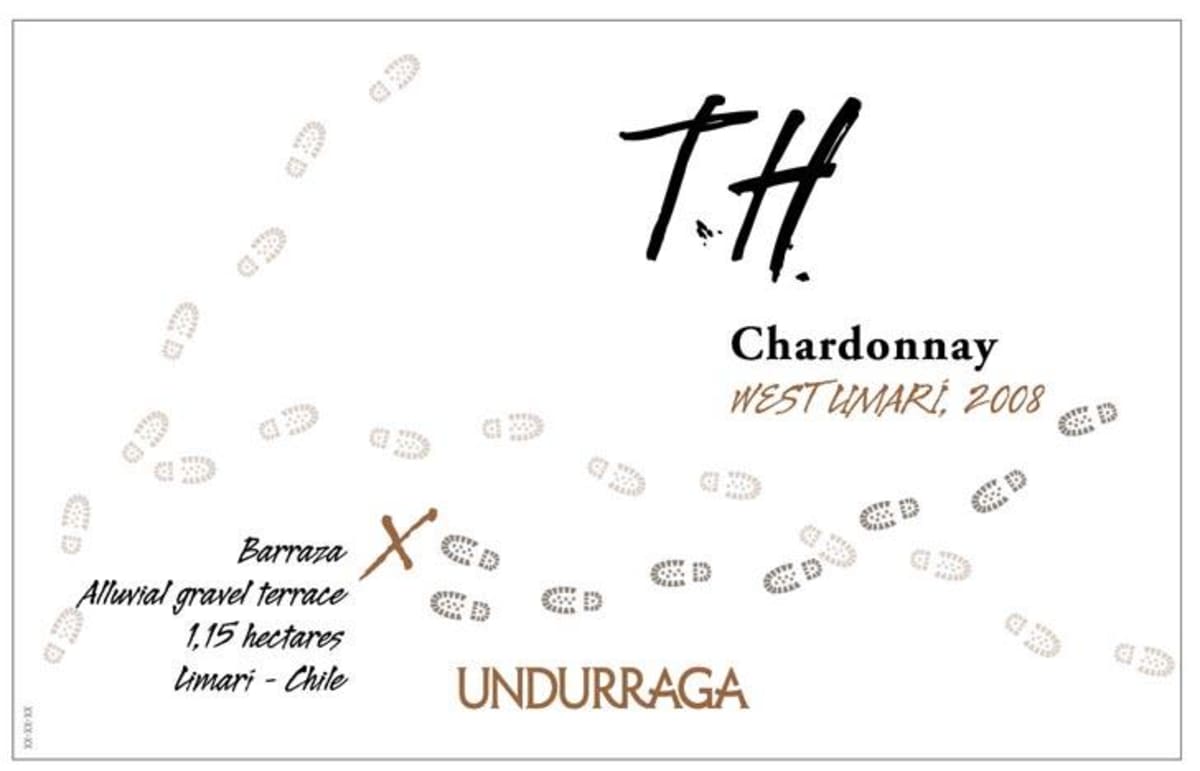 Undurraga West Limari Terroir Hunter Chardonnay 2008 Front Label