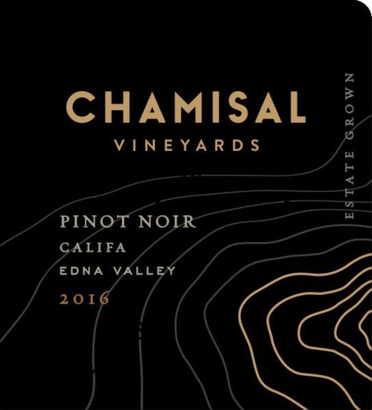 Chamisal Vineyards Califa Selection Pinot Noir 2016 Front Label