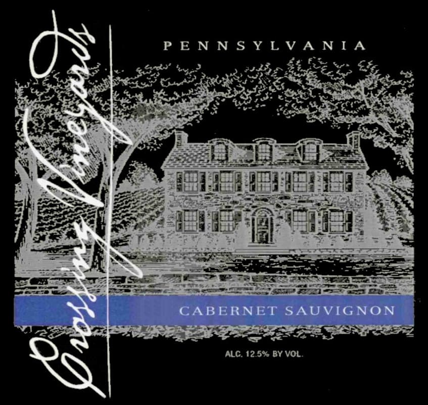 Crossing Vineyards and Winery Cabernet Sauvignon 2006 Front Label