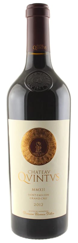 Chateau Quintus 2012 Front Bottle Shot