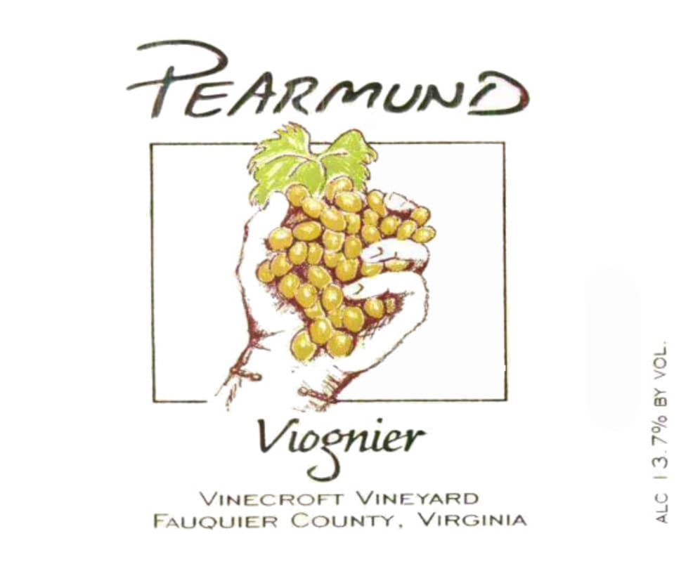 Pearmund Cellars Vinecroft Vineyard Viognier 2014 Front Label