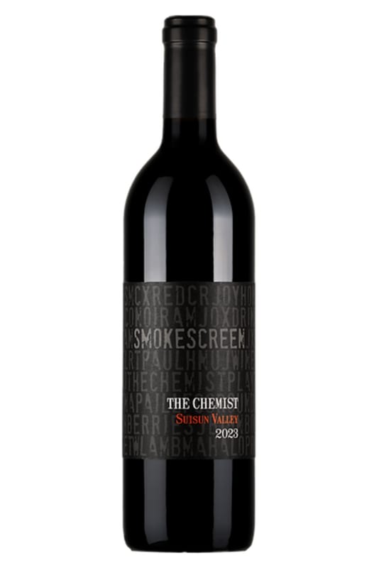 Smokescreen The Chemist Red Blend 2023 Front Bottle Shot