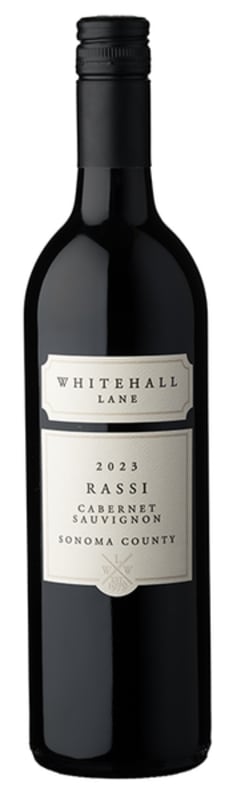 Whitehall Lane Rassi Cabernet Sauvignon 2023 Front Bottle Shot