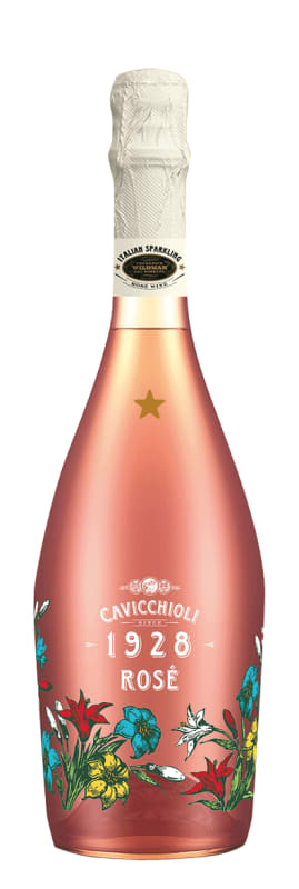 Cantine Cavicchioli Rose Spumante Dolce Front Bottle Shot