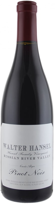 Walter Hansel Cuvee Alyce Pinot Noir 2023 Front Bottle Shot