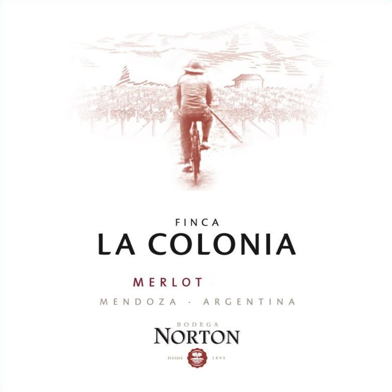 Bodega Norton Finca La Colonia Merlot 2013 Front Label