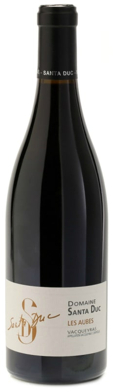 Domaine Santa Duc Les Aubes Vacqueyras 2017 Front Bottle Shot