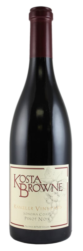 Kosta Browne Kanzler Vineyard Pinot Noir 2013 Front Bottle Shot