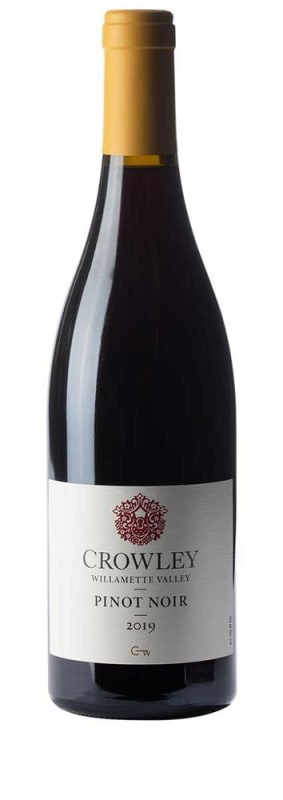 Crowley Willamette Valley Pinot Noir 2019 Front Bottle Shot