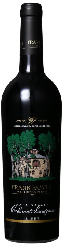 Frank Family Vineyards Cabernet Sauvignon 2015 Front Bottle Shot