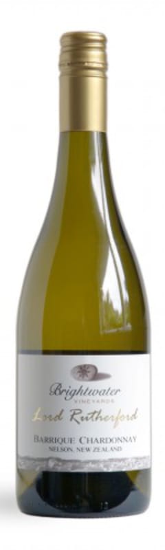 Brightwater Vineyards Lord Rutherford Barrique Chardonnay 2015 Front Bottle Shot