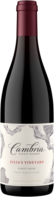Cambria Julia's Vineyard Pinot Noir 2018 Front Bottle Shot