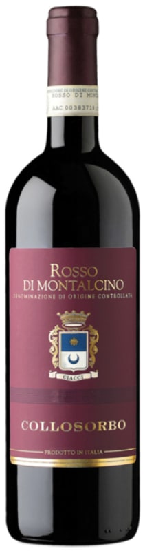 Collosorbo Rosso di Montalcino 2018 Front Bottle Shot