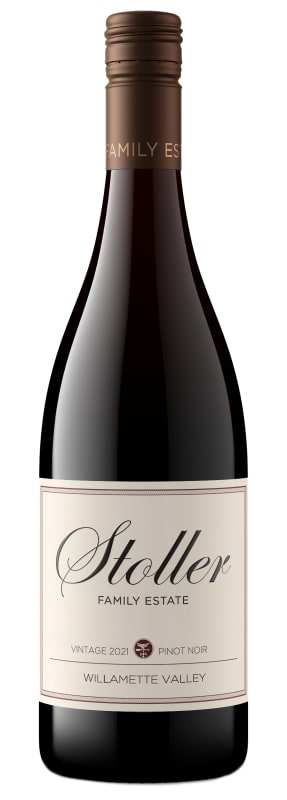Stoller Willamette Valley Pinot Noir 2021 Front Bottle Shot