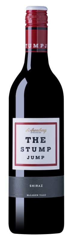d'Arenberg The Stump Jump Shiraz 2021 Front Bottle Shot