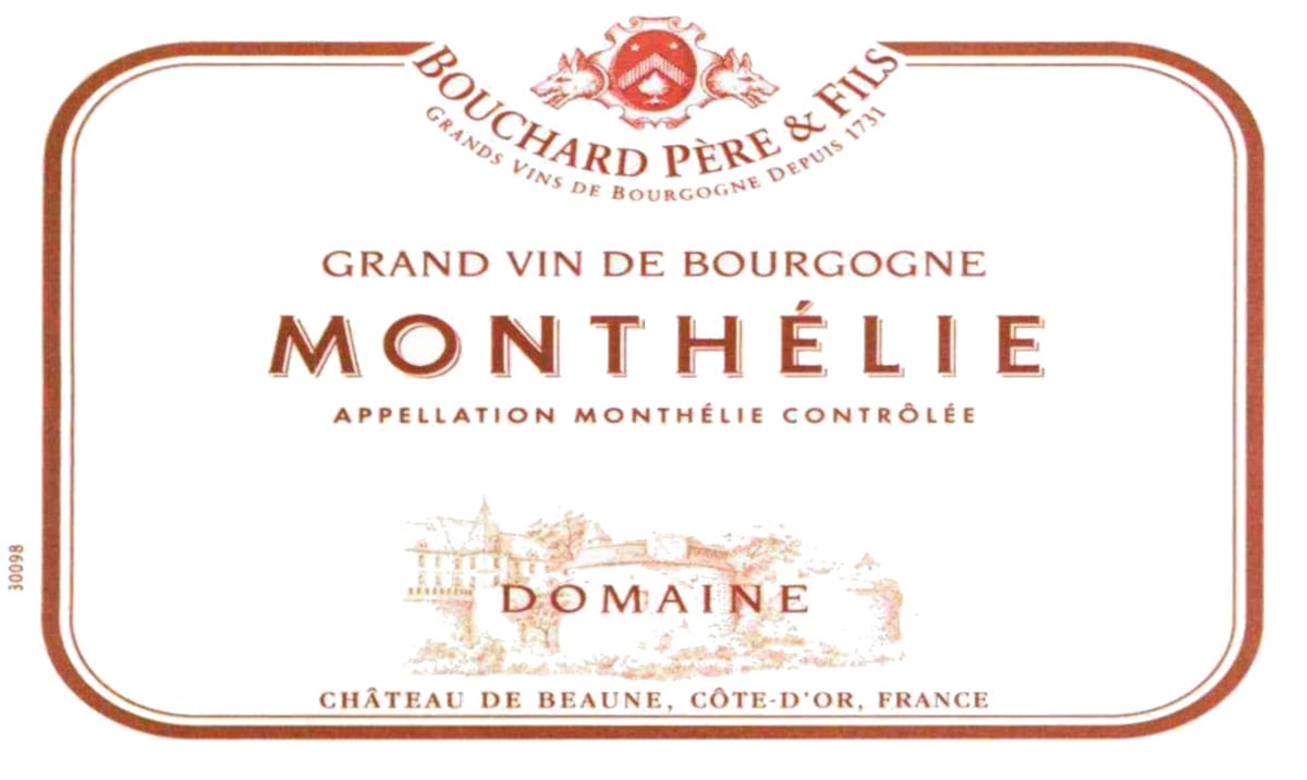 Bouchard Pere & Fils Monthelie Rouge 2009 Front Label