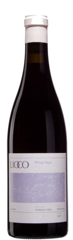 Lioco La Selva Pinot Noir 2018 Front Bottle Shot
