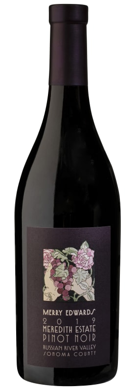 Merry Edwards Meredith Estate Pinot Noir 2019 Front Bottle Shot