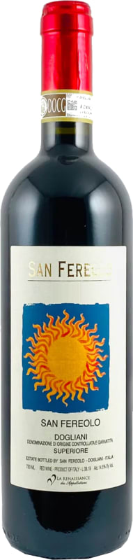 San Fereolo Dogliani Superiore 2017 Front Bottle Shot
