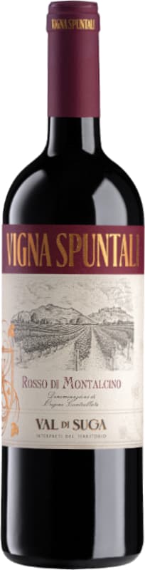 Val di Suga Vigna Spuntali Rosso di Montalcino 2021 Front Bottle Shot