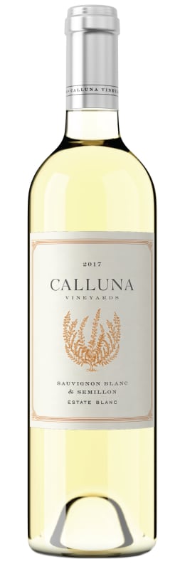 Calluna Estate Blanc 2017 Front Bottle Shot
