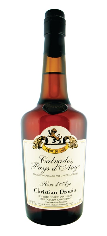 C. Drouin Hors d'Age Calvados Front Bottle Shot