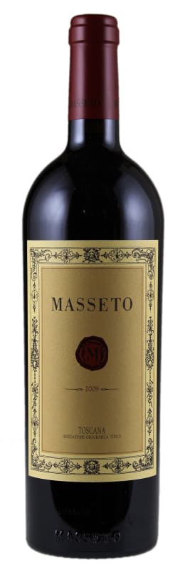 Ornellaia Masseto 2009 Front Bottle Shot