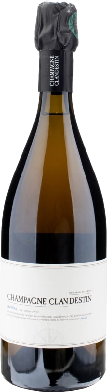Champagne Clandestin Boreal Brut Nature 2020 Front Bottle Shot