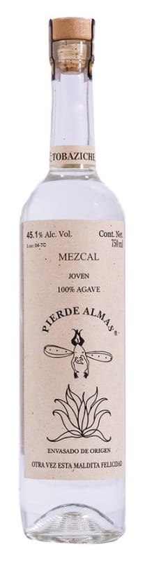 Pierde Almas Tobaziche Mezcal Front Bottle Shot