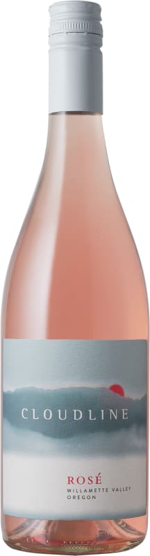 Cloudline Rose 2022 Front Bottle Shot
