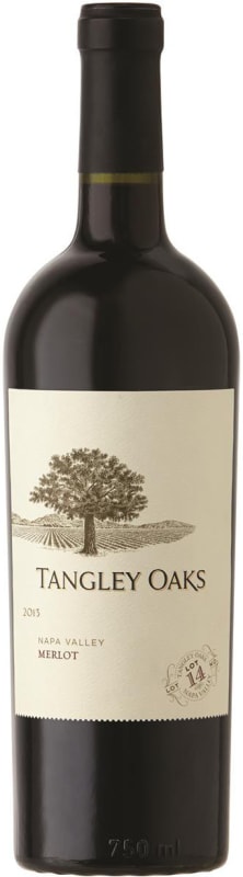 Tangley Oaks Merlot 2013 Front Bottle Shot