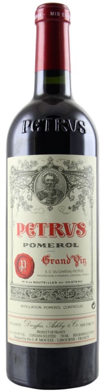 Chateau Petrus 2017 Front Bottle Shot