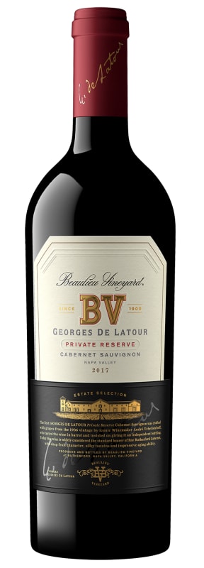 Beaulieu Vineyard Georges de Latour Private Reserve 2017 Front Bottle Shot