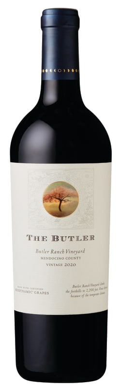 Bonterra The Butler Biodynamic Single Vineyard Red 2020 Front Bottle Shot