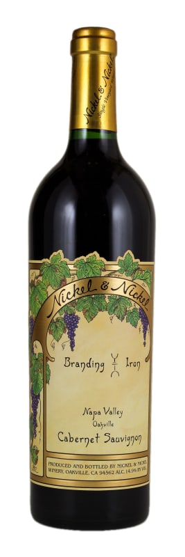 Nickel & Nickel Branding Iron Cabernet Sauvignon 2017 Front Bottle Shot