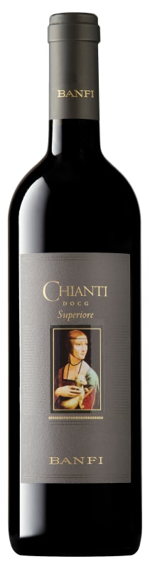 Banfi Chianti Superiore 2022 Front Bottle Shot
