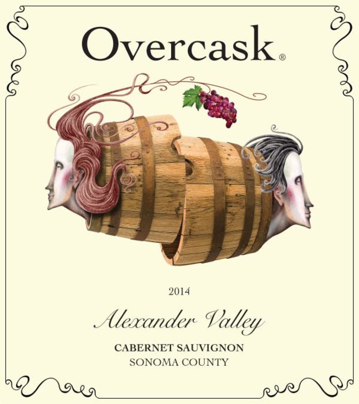 Overcask 2014 Front Label
