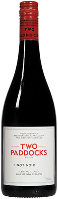 Two Paddocks Pinot Noir 2015 Front Bottle Shot