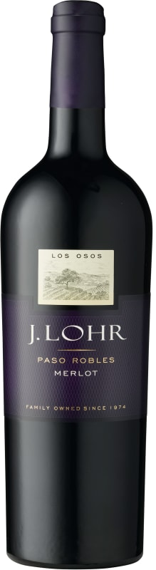 J. Lohr Estates Los Osos Merlot 2017 Front Bottle Shot
