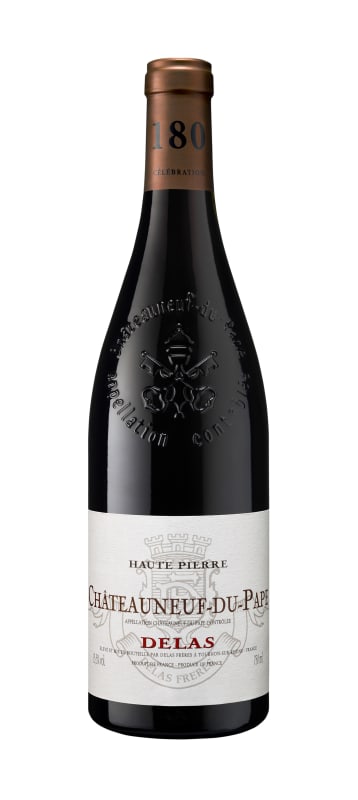 Delas Chateauneuf-du-Pape Haute Pierre 2016 Front Bottle Shot